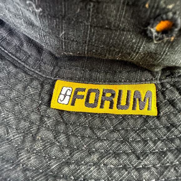 RARE Vintage 1996 FORUM Snowboard Reversible Bucket Hat - Picture 8 of 8